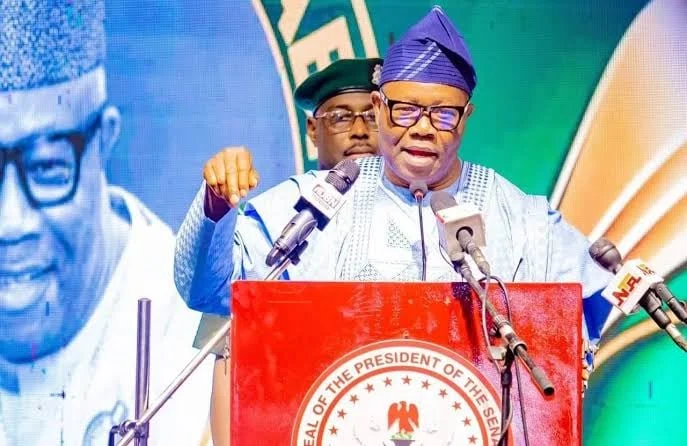 AKPABIO YA RANTAR DA SABABBIN SANATOCI HUDU BAYAN ZABEN CIKO GURBI Akpabio President of Senate full