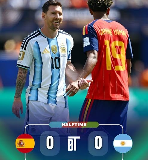 Wasan Ƙarshe na Kofin Duniya: Spain da Argentina Sun Kasa Zura Ƙwallo a Rabin Farko IMG 1075 495x536